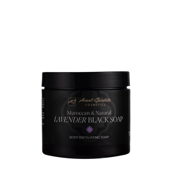 Naturalne Czarne mydło Savon Noir Lawenda